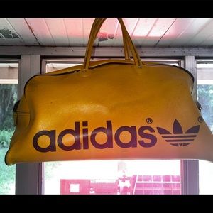 70’s adidas travel duffle
